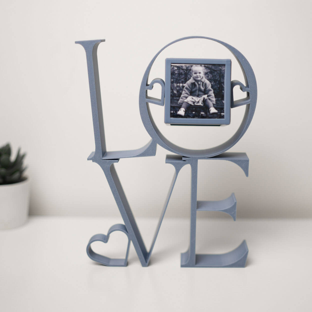 Grey-Gray-Love-Photo-Magnet-Cube-Roller