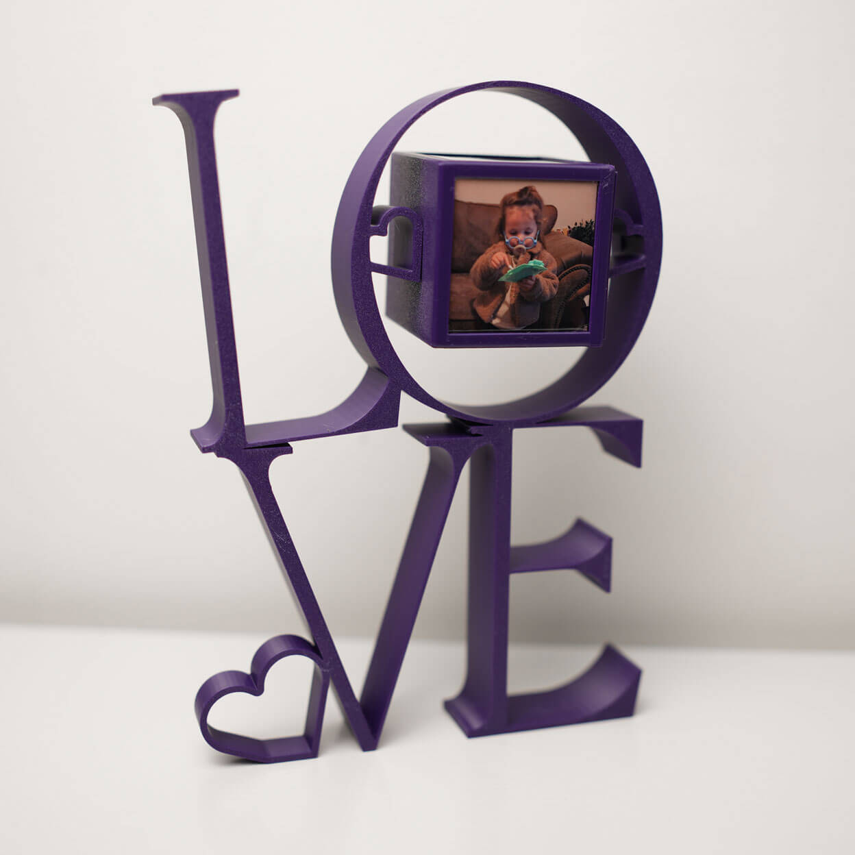 Purple-Photo-Magnet-Frame-With-Love-Text