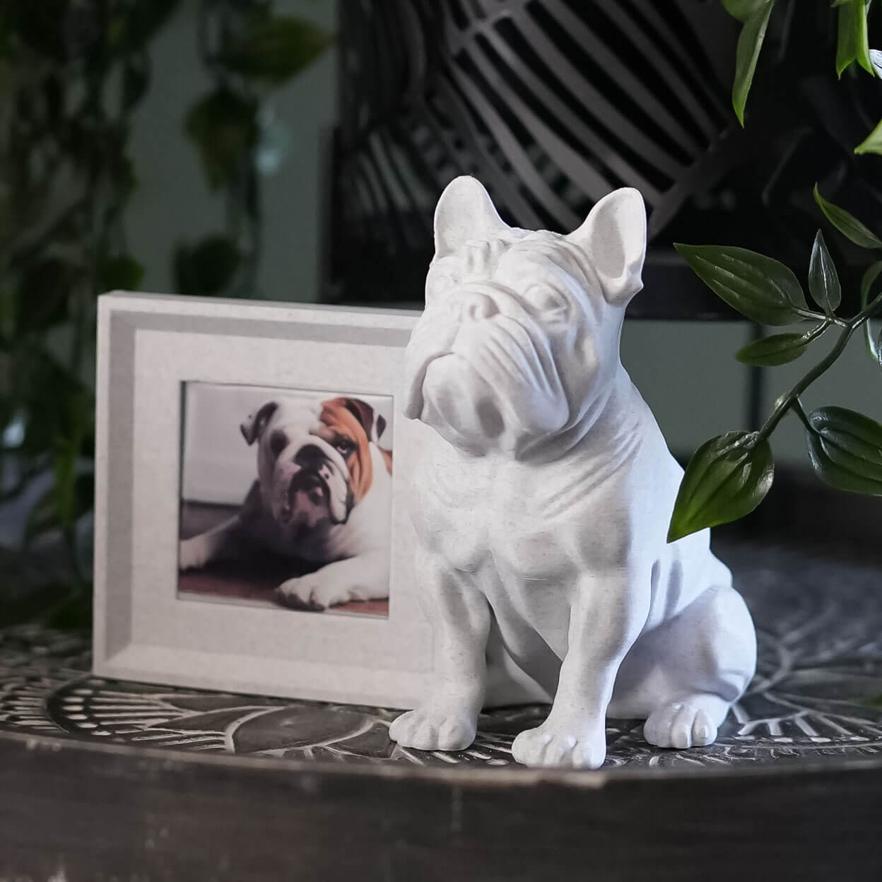 French Bulldog - Dog Photo Frame - 3d Print STL FIles - Photo Magnet Frame 2x2 2.5x2.5