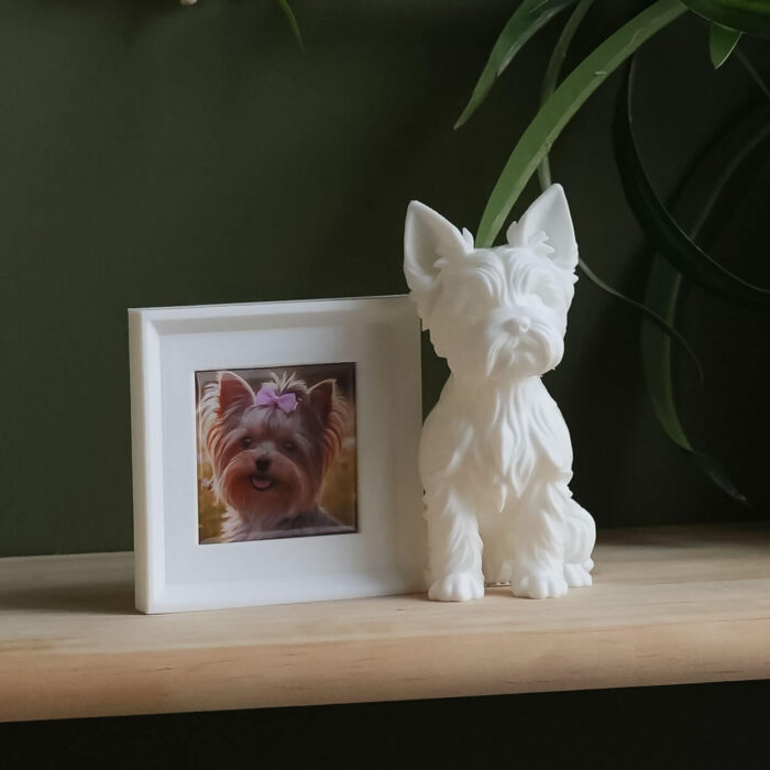 STL Files – Doggies Collection #2 – Yorkie – Miss Magnets